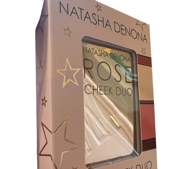 NATASHA DENONA Warm Rose Cheek Duo - Cream Blush and Highlighter - New in Box - Picture 3 of 3